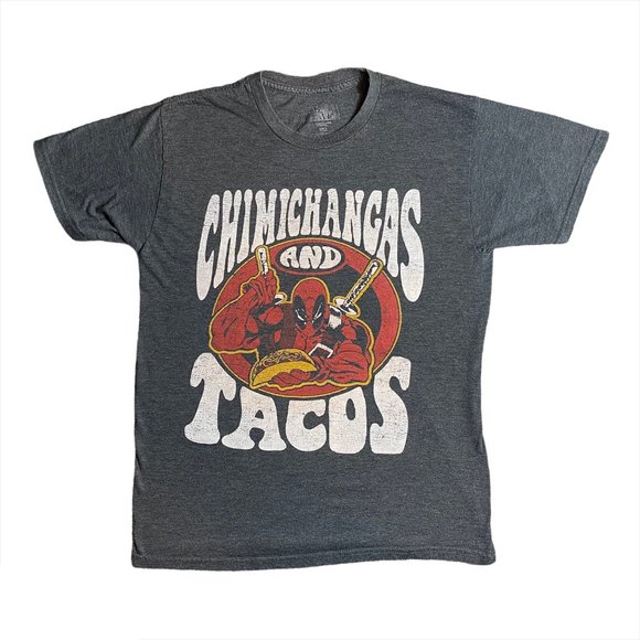 Marvel Other - Marvel Deadpool Chimichangas and Tacos Shirt
